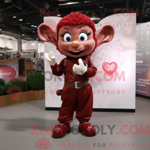 Mascot karakter van een...