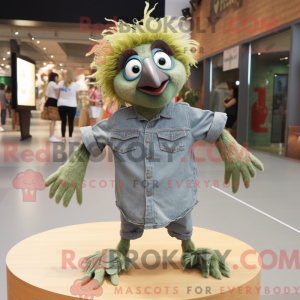 Mascottefiguur van een...