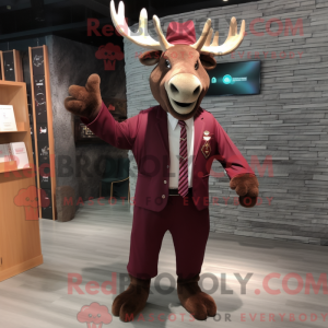 Mascot character of a...