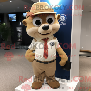 Personnage mascotte d un...