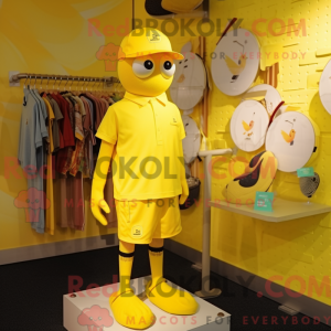 Personnage mascotte d un...