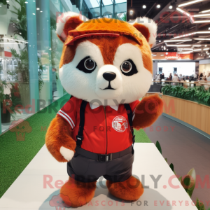 Mascot character of a Red...