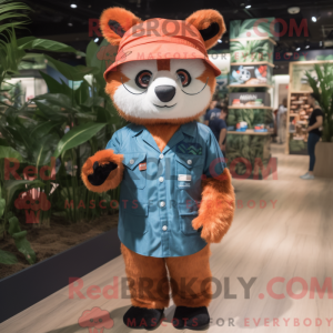 Personnage mascotte d un...