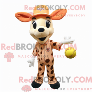 Maskot-karakter av en...