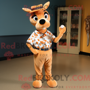 Mascottefiguur van een...