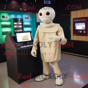 Mascottekarakter van een...