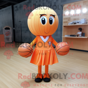 Mascottefiguur van een...