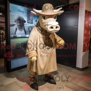 Mascottekarakter van een...