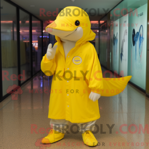 Mascot character of a...