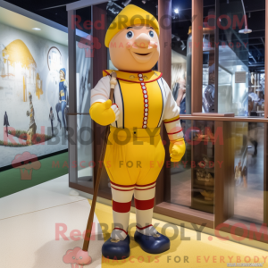 Mascottekarakter van een...