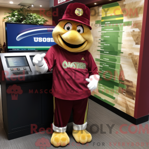 Mascot karakter van een...