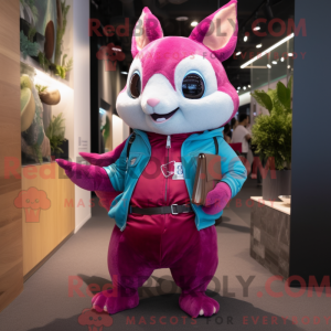 Mascot karakter van een...