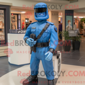 Mascot karakter van een...