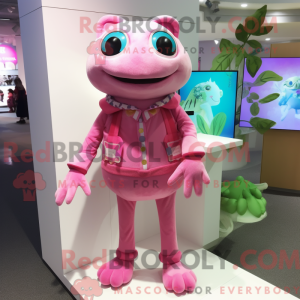 Maskot karakter af en...