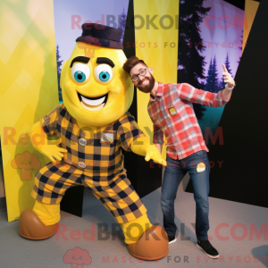 Personnage mascotte d un...