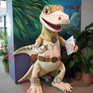Personnage mascotte d un...
