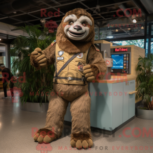 Personnage mascotte d un...