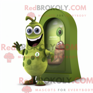 Mascottekarakter van een...