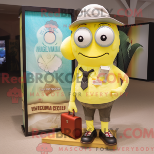 Mascot character of a Lemon...