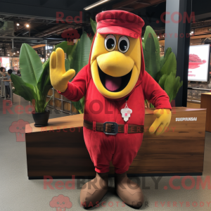 Mascottekarakter van een...