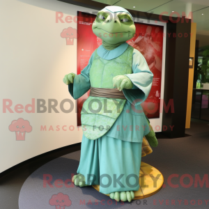 Mascottekarakter van een...