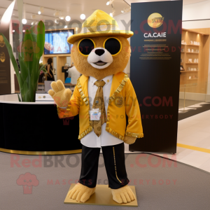 Gold Alliance maskot drakt...