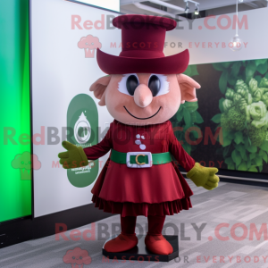Mascot karakter van een...