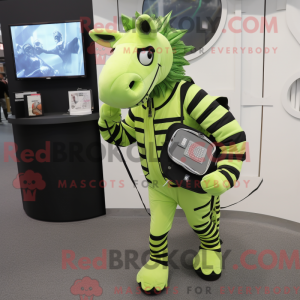 Personnage mascotte d un...