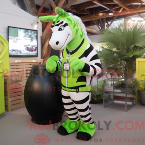 Personnage mascotte d un...