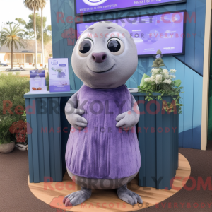Mascot karakter van een...