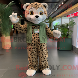 Mascottekarakter van een...