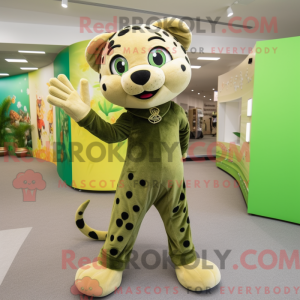 Mascottekarakter van een...