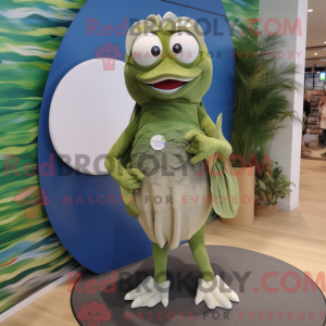 Personagem de máscara de...