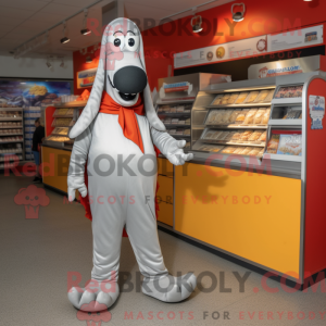Mascot character of a...