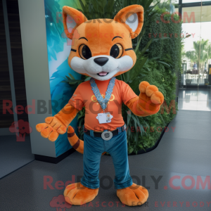 Mascot character of a...