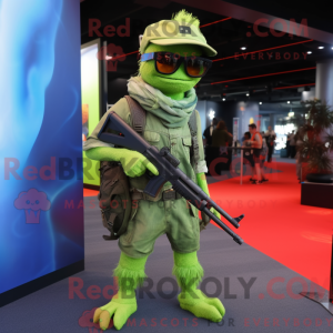 Mascot karakter van een...