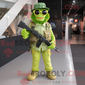 Mascot karakter van een...