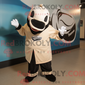 Mascottefiguur van een...