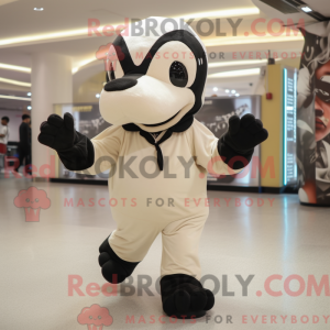 Mascottefiguur van een...