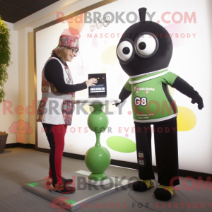 Mascot character of a Olive...