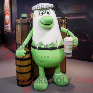 Mascot karakter van een...