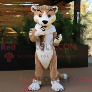 Maskot karakter af en Cream...