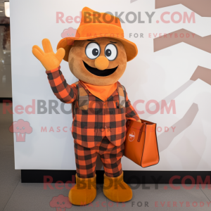 Personnage mascotte d un...