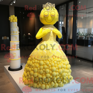 Mascot character of a Lemon...
