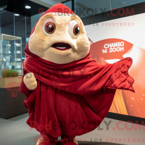 Mascot character of a...