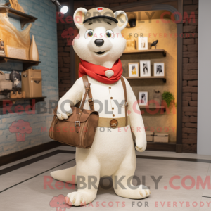 Maskot karakter af en Tan...