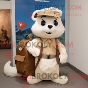 Maskot karakter af en Tan...