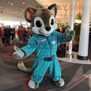 Maskot-karakter av et...