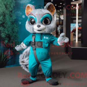 Mascot karakter van een...