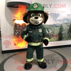 Mascot karakter van een...